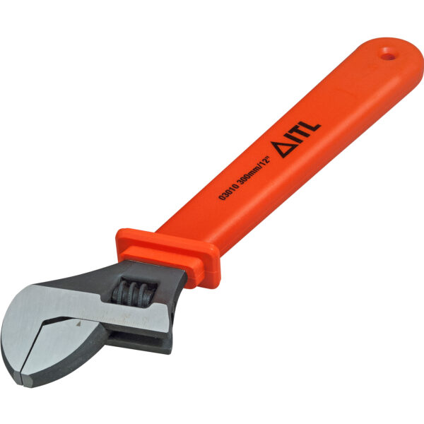 Insulated Adjustable Wrench 12"