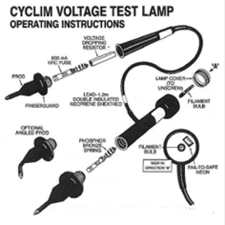 Voltage, Continuity & Cyclim testers kit - Image 2