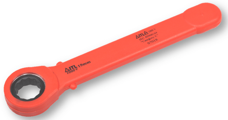 Insulated cheap ratchet spanner