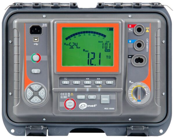 Sonel 5kV Insulation Resistance Testers - Image 2