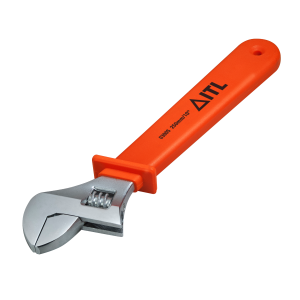 ITL 10 inch insulated adjustable spanner – professional tool for electricians and contractors